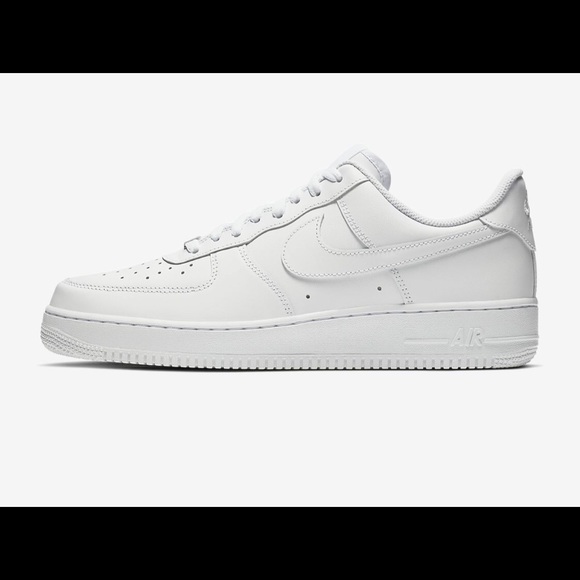 white nike airforce 1s
